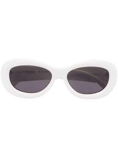 Courrèges Oval-frame Sunglasses
