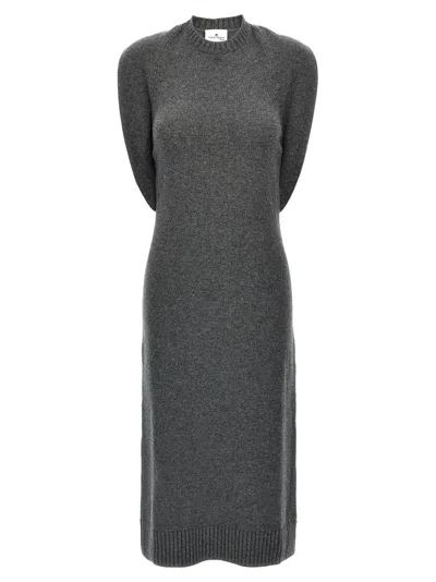 COURRÈGES COURREGES 'OVER THE SHOULDER DRAPÈ' DRESS