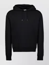 Courrèges Embroidered-logo Oversized Hoodie Clothing In Black