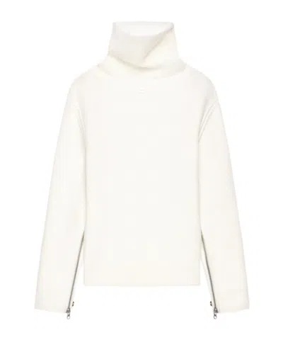 COURRÈGES OVERSIZED MOCK-NECK SWEATER
