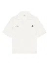 Courrèges Polo Shirt Sports Style Short Sleeves In White