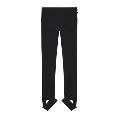 COURRÈGES COURRÈGES OVERSKIRT POLYWOOL PANTS