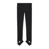 Courrèges Overskirt Polywool Pants In Black