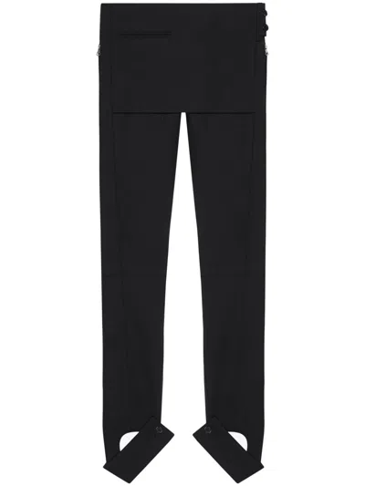 Courrèges Overskirt Trousers In Black