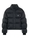 Courrèges Padded Nylon Bomber Jacket With Embroidered Ac Logo