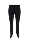 Courrèges Reversed Tech Jersey Pants-s Nd Courreges Female In Black