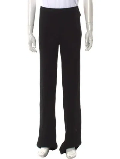 Pre-owned Courrèges Pants In Black