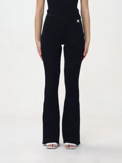 Courrèges Pants  Woman Color Blue