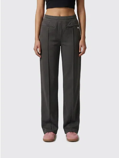 Courrèges Pants  Woman Color Blue In Gray