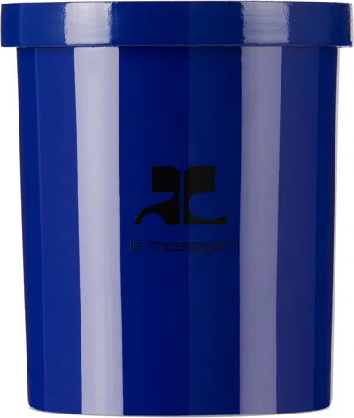 Courrèges Parfums Le Messager Candle In Blue