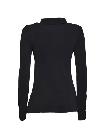 Courrèges Patch-pocket Long-sleeve Shirt In Black