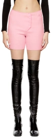 Courrèges Pink Viscose Shorts In Pink