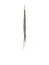 Courrèges Plume Earring In 黑色