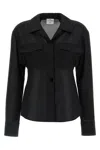 Courrèges Double Pocket Collared Shirt With Cuffed Sleeves
