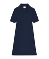 Courrèges Blue Navy Short-sleeve Mini Dress