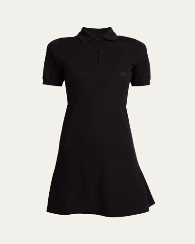 Courrèges Polo Pique Mini Dress