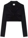 Courrèges Courregès Polo Twist Piqué Crop