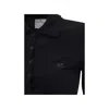 Courrèges Courreges Black Viscose Blend Polo Shirt Women In Black