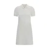 Courrèges Polo Dress In White
