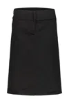 Courrèges Belted Skirt Polycotton Clothing