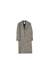 Courrèges Prince Of Wales-pattern Single-breasted Coat