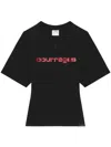 Courrèges Courreges Women Courreges Belted Printed Stone T-shirt