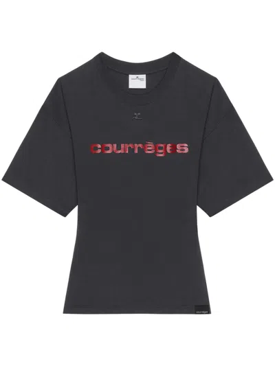 COURRÈGES PRINTED T-SHIRT