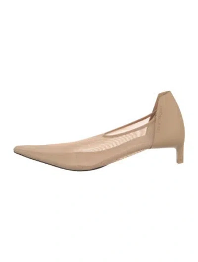 Pre-owned Courrèges Pumps In Neutral