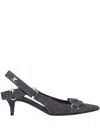 Courrèges Racer Pumps In Grey