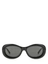 Courrèges Oval-frame Sunglasses With Finish