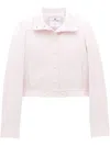 Courrèges Re-edition Vinyl Jacket Clothing In Pink