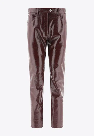 COURRÈGES RE-EDITION VINYL PANTS