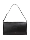 Courrèges Rectangular Black Handbag With Adjustable Shoulder Strap In Black