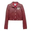 Courrèges Reedition Coated Cotton-blend Jacket