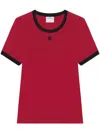 Courrèges Heritage T-shirt In Red