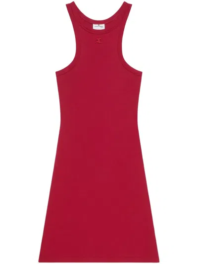 COURRÈGES RED MINI DRESS
