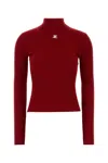 Courrèges Courreges Women Red Viscose Blend Sweater In Red