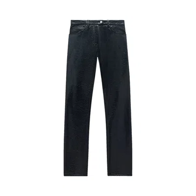 Pre-owned Courrèges Reedition 5 Pocket Vinyl Pants 'black' | Women's Size 38