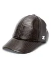 Courrèges Reedition Vinyl Cap In 褐色