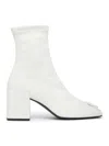Courrèges Heritage 70mm Leather Boots In White