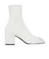 Courrèges Heritage 70mm Leather Boots In White