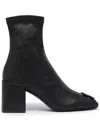 Courrèges Heritage Boots - Courreges - Leather - Black In Black