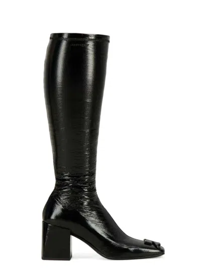 Courrèges Re-edition Ankle Boots In Black