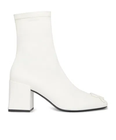 Courrèges Reedition Ankle Boots In White