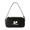 Courrèges Réedition Baguette Bag - Courreges - Leather - Black In Black