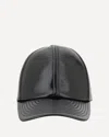Courrèges Leather Baseball Cap