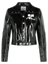 Courrèges Courreges Women Reedition Vinyl Jacket In Black