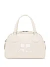 Courrèges Reedition Bowling Bag In Neutrals