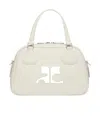 Courrèges Reedition Bowling Bag In White