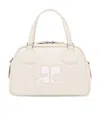 Courrèges Reedition Bowling Bag In White